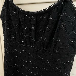 Amy byer vintage lace tank top